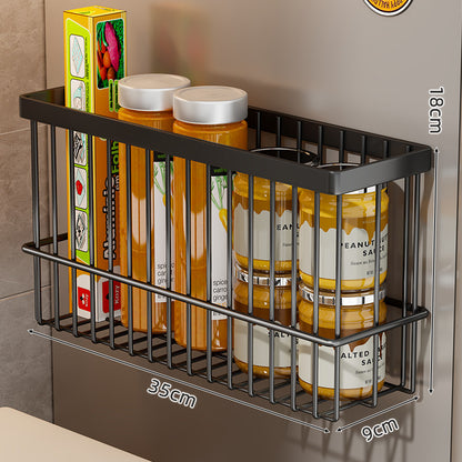 Magnetischer Klebe-Kühlschrank Draht Aufbewahrungskorb Organizer