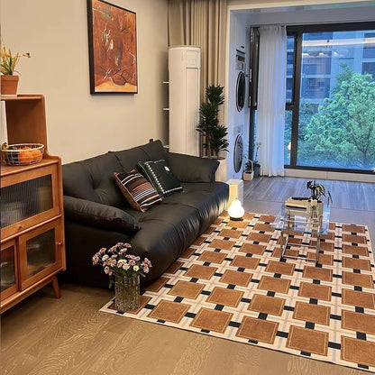 Modern Geometrisches Muster Bereich Matte