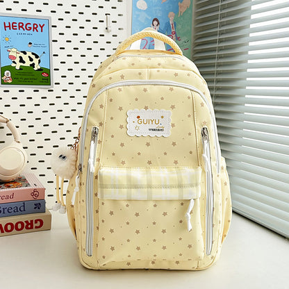 Stylische Stern-Druck Rucksack Brehn 1791205961