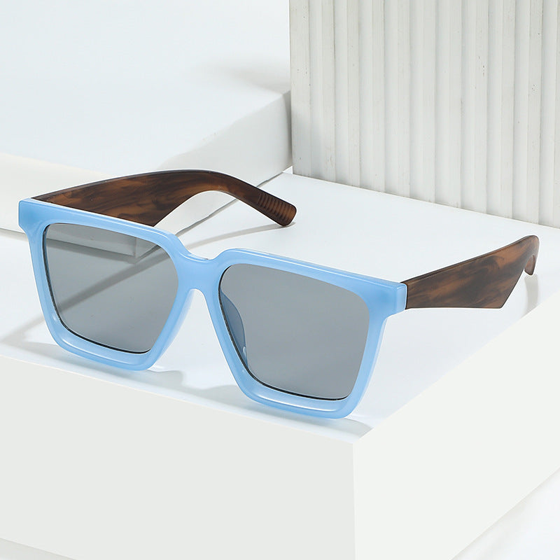 Oversized Schildpatt Mode Sonnenbrille Brehn