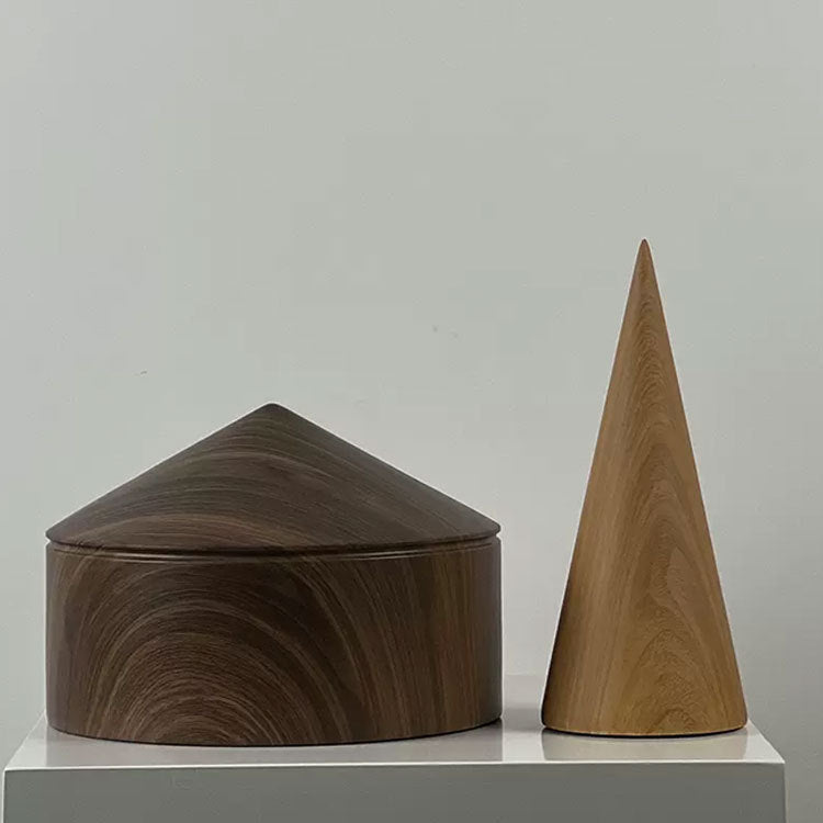 Moderne Dekorative Holzskulptur