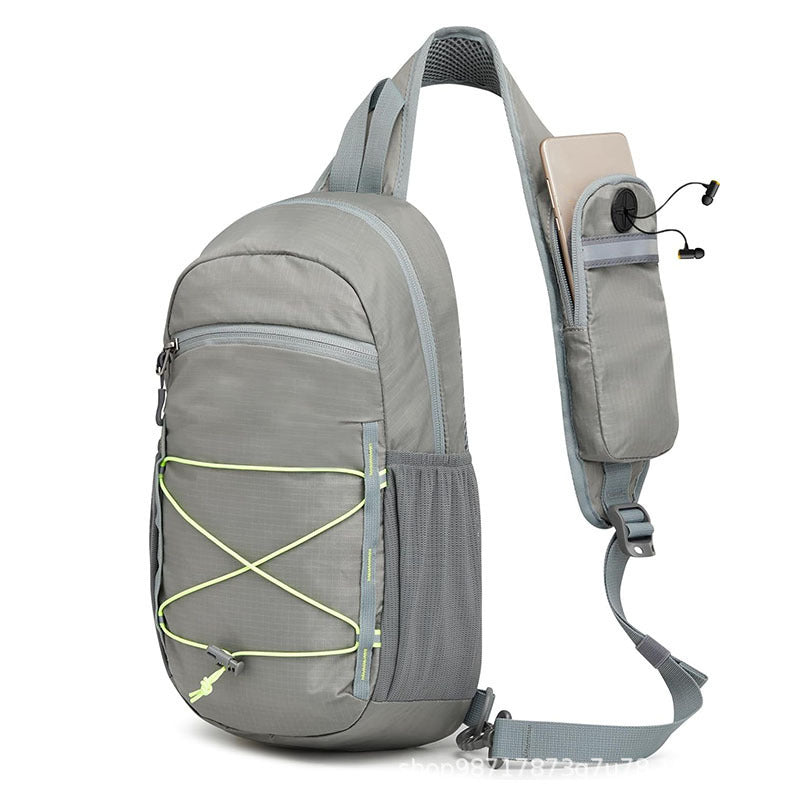 Sling-Rucksack mit Multifunktionalem Stauraum und Ergonomischem Tragesystem Brehn