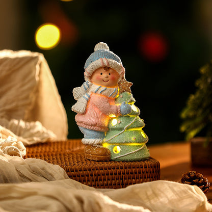 Dekorative Weihnachtsfigur im Schneemann-Design Brehn
