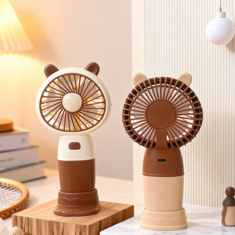 Damen Tragbarer Handventilator mit Tierdesign Brehn