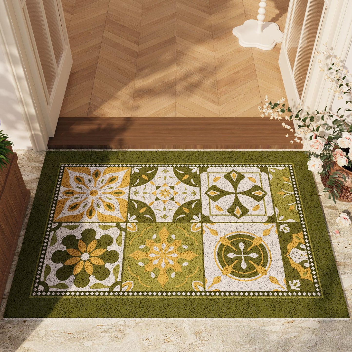 Dekorative Indoor Willkommensmatte