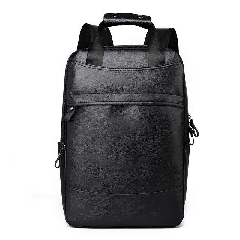 Professioneller Leder Laptop Rucksack Brehn