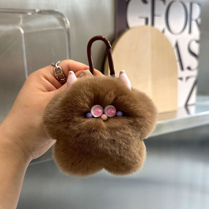 Flauschige Charakter Schlüsselanhänger Charm Brehn
