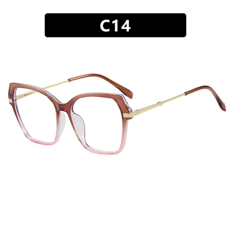 Damen quadratische Sonnenbrille mit elegantem Metallrahmen und schützendem UV-Filter Brehn