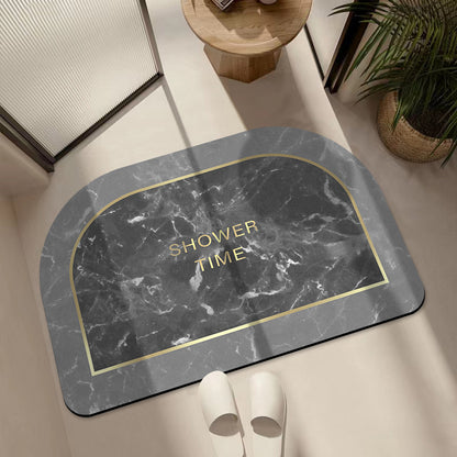 Luxuriöse Marmor Design Badematte
