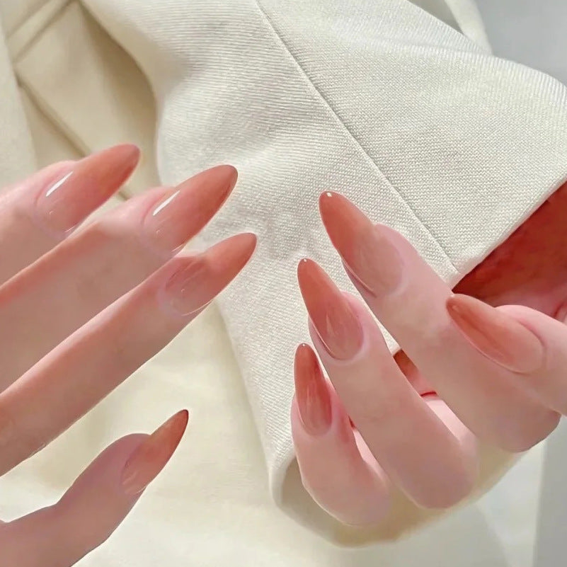 Premium Mandel-förmige Press-On Nagelspitzen Brehn