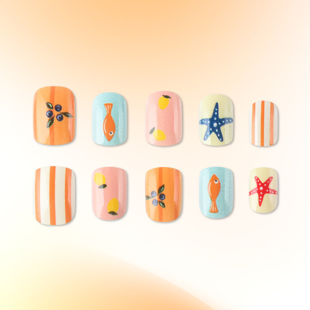 Thema Sommer Nagelkunst Set Brehn
