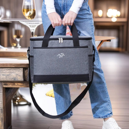 Damen Praktische Kühltasche mit isolierender Funktion und mehreren Fächern Brehn