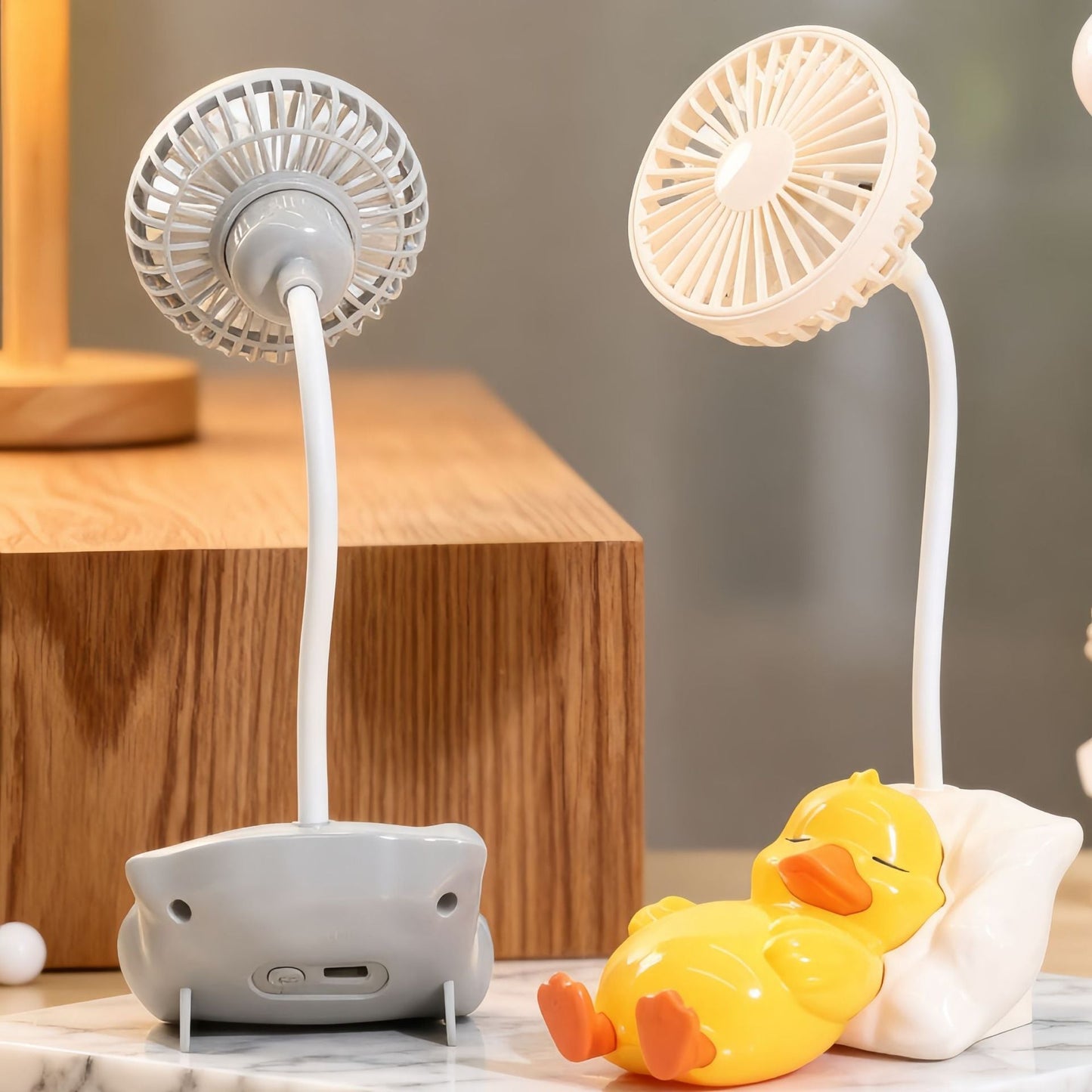Damen Lustiger USB Tischventilator mit Tierdesign Brehn