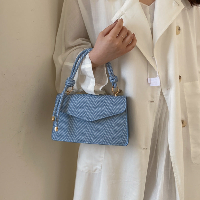 WoElegant Texturiertes Stoffhandtasche Brehn