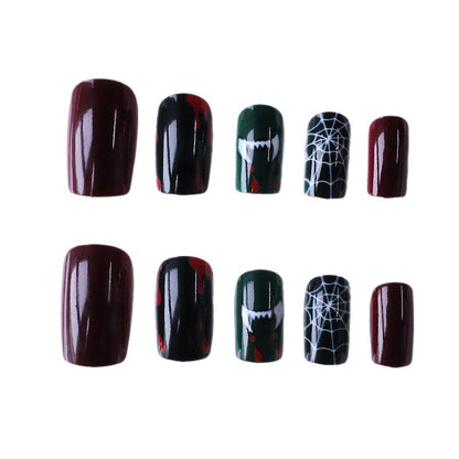 Halloween-Themen Nagelkunst Brehn