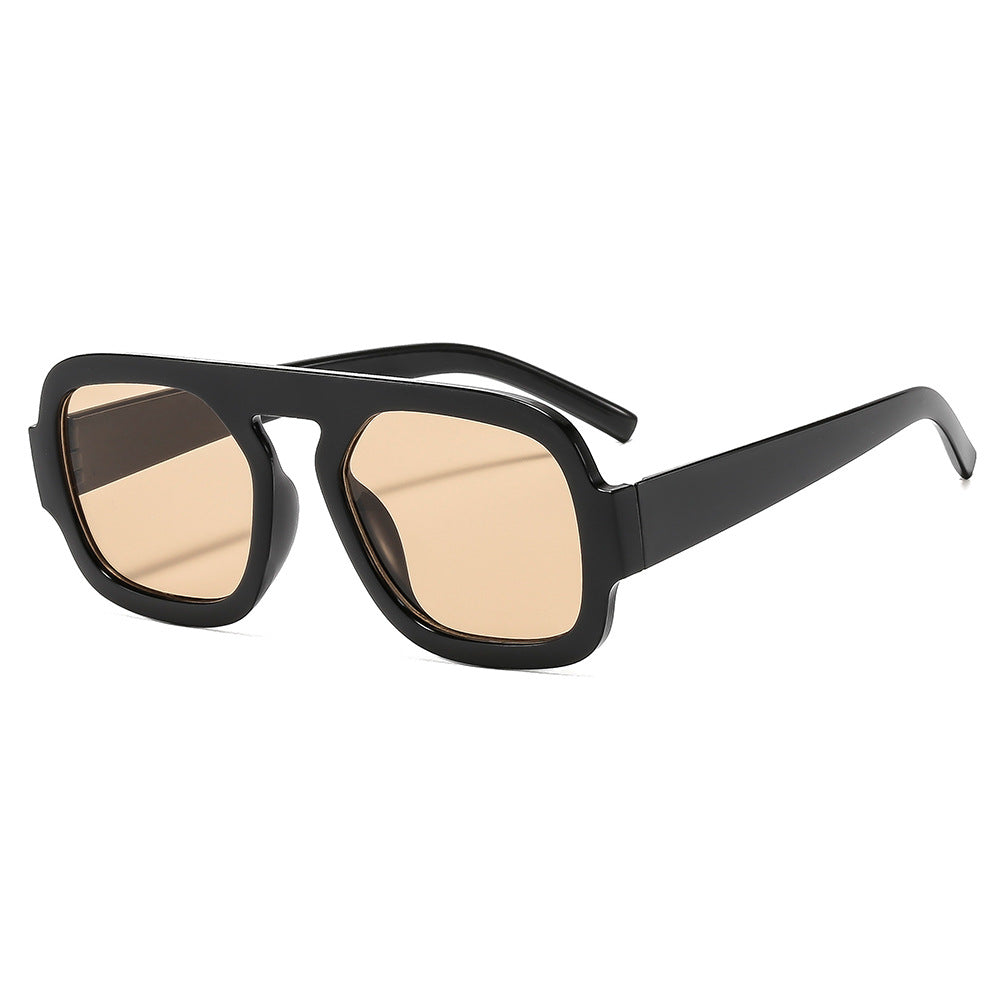 Herren Bold Retro-inspirierte quadratische Sonnenbrille Brehn