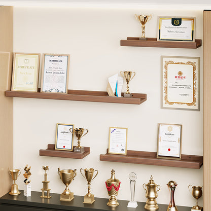 Wandmontierte Schwimmende Display-Regal Lackiertes Hochglanz-MDF