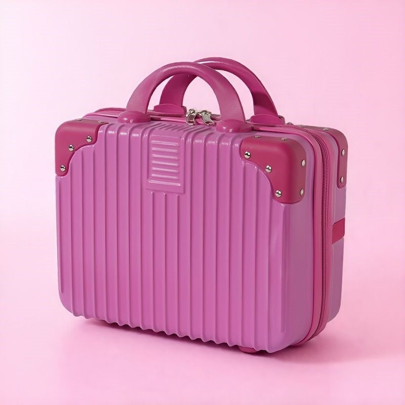 Hartschalen Trolley Koffer Mit Sicherem Zahlenschloss Und Hochwertigem Designs Brehn