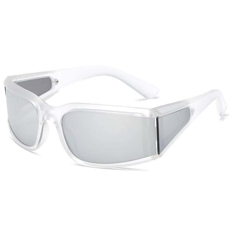 Damen Sportsonnenbrille mit besonders ergonomischem Design und seitlichem Blendschutz Brehn