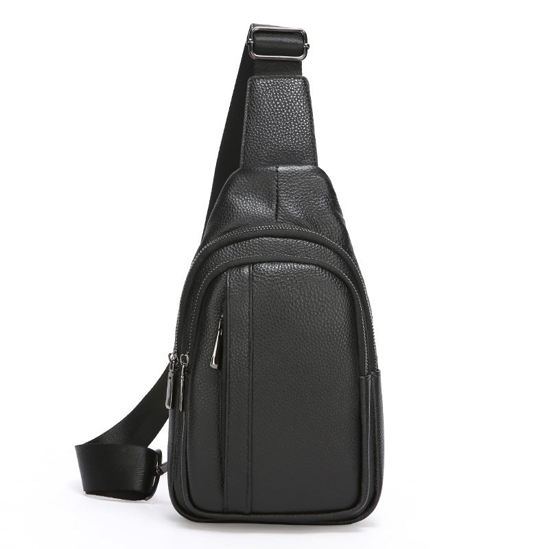 Premium Leder Umhängetasche Brehn