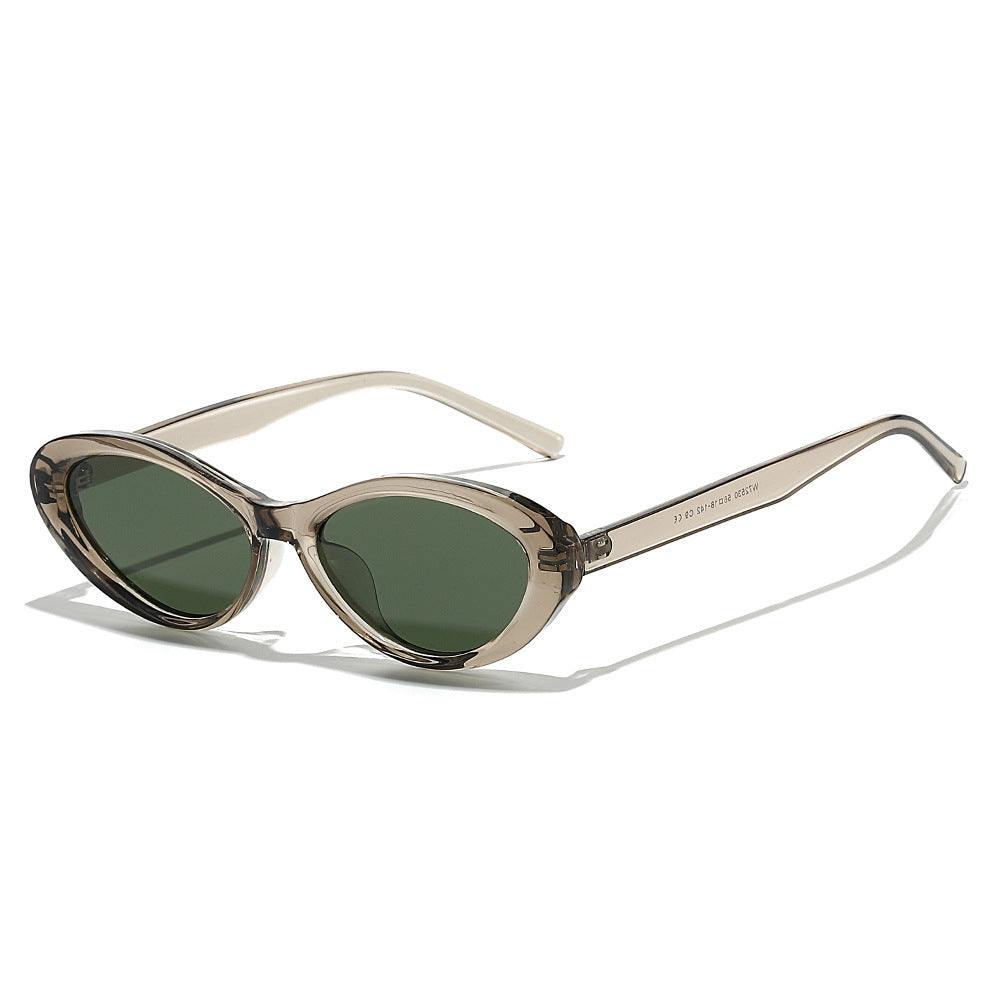 Retro-inspirierte kräftige Katzenaugen-Sonnenbrille Brehn