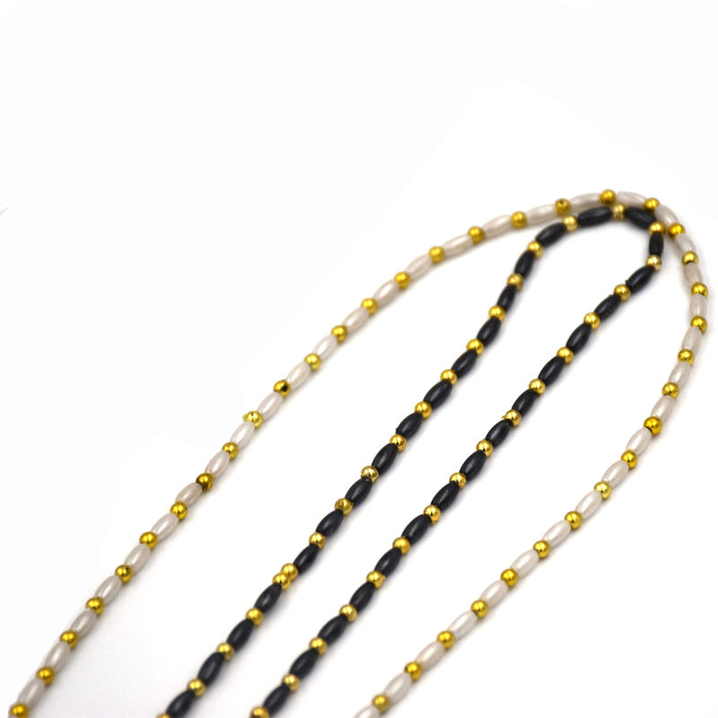 Elegante Perlen-Brillen-Kette Brehn