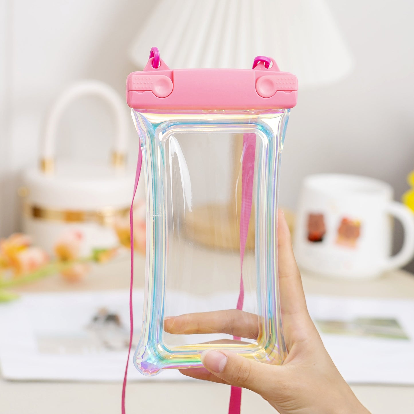 Transparente Wasserdichte Hülle mit Tragegurt Brehn