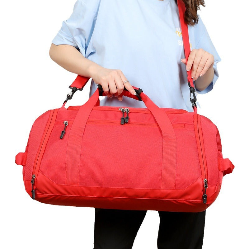 Sportliche Multifunktions-Duffel-Tasche mit Geräumigen Fächern und Stabilen Tragegriffen Brehn
