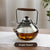 Holz- und Glasfusion Teetassen-Set | Brehn