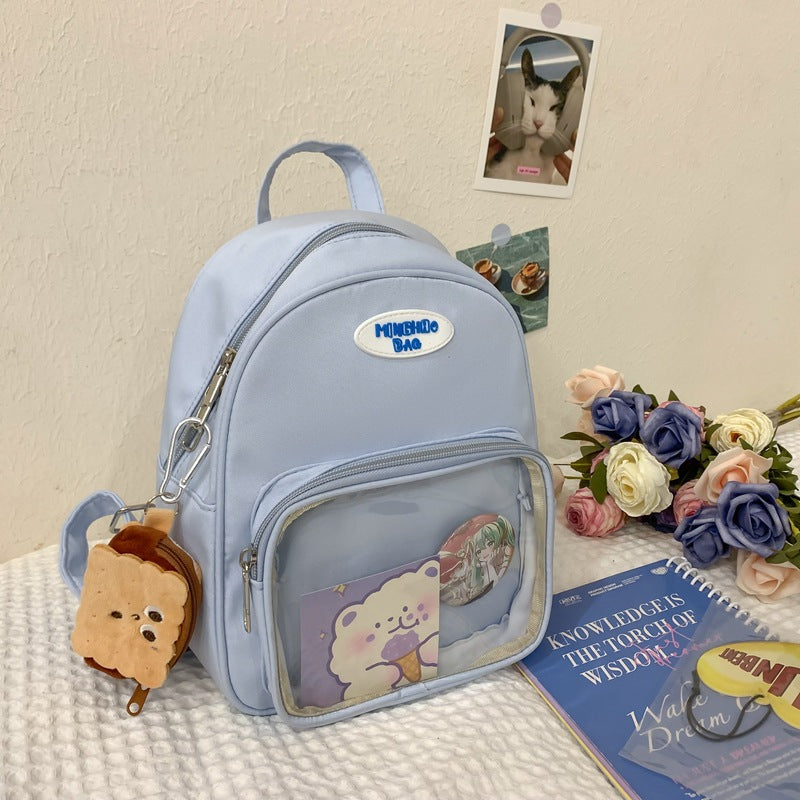 Multifunktionaler transparenter Schulrucksack