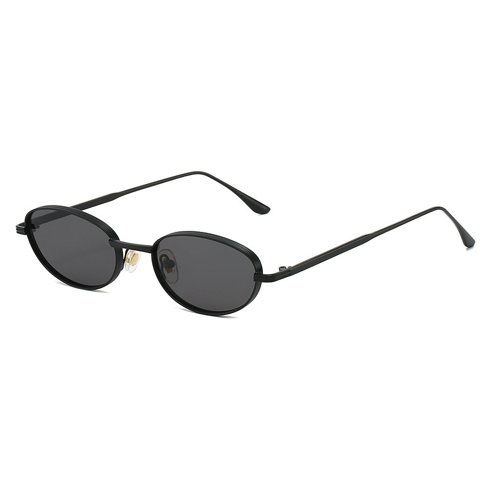 Fashion-Forward Ovalrahmen Sonnenbrillen Brehn