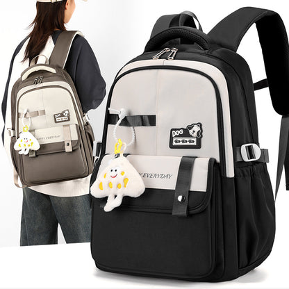 Kinderfreundlicher Rucksack mit Hochwertigem Material und Lustigen Anhängern Brehn