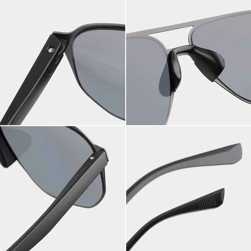 Zeitgenössische quadratische Rahmen-Sonnenbrille Brehn