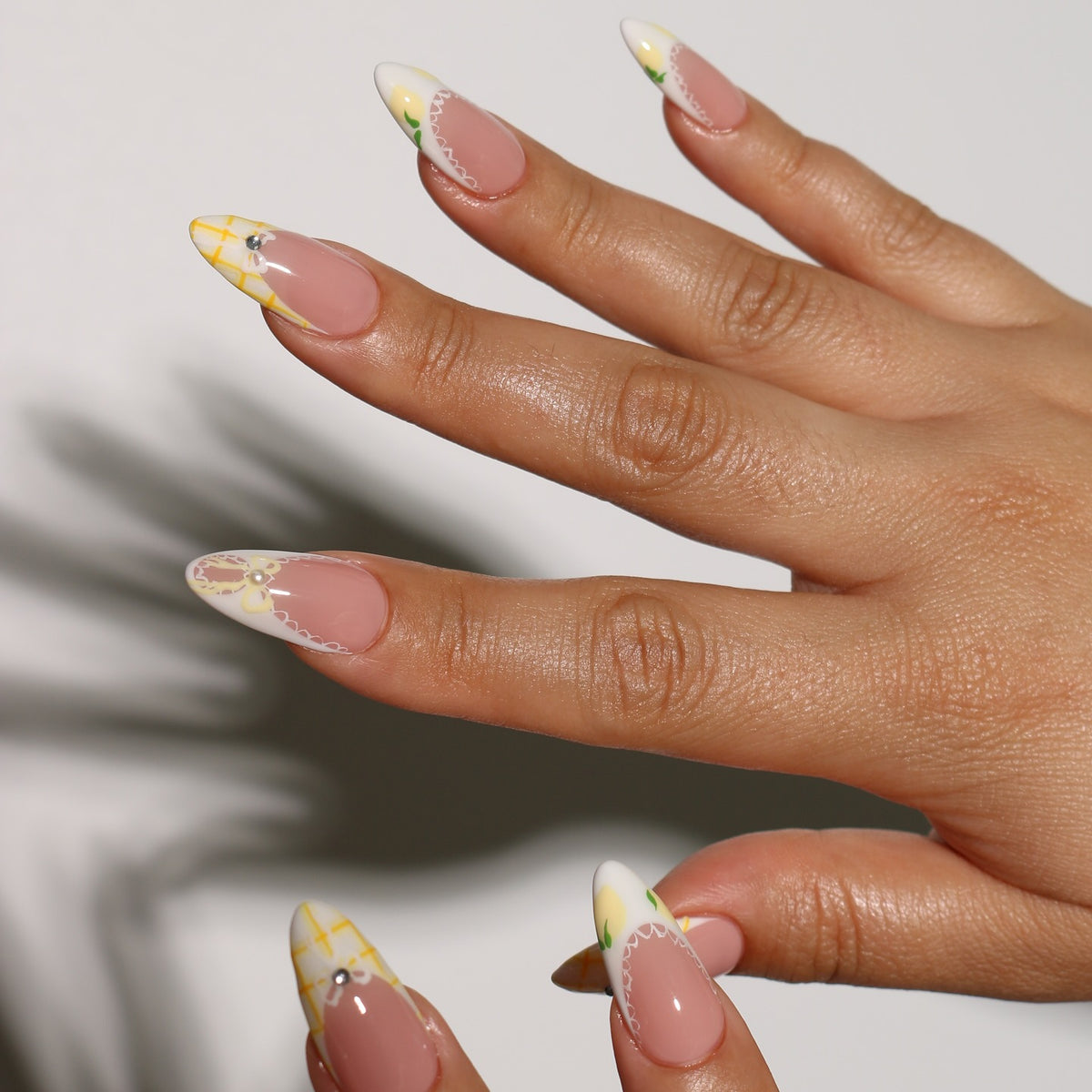 Elegantes Press-On Nagelkunstset