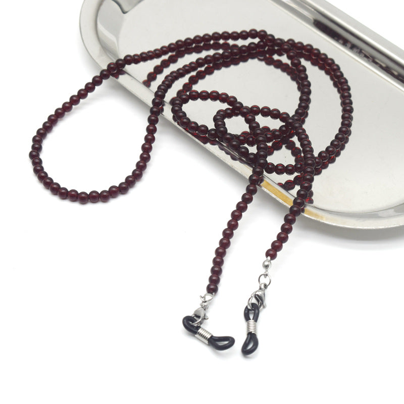 Stylische Perlen-Brillen Kette Brehn