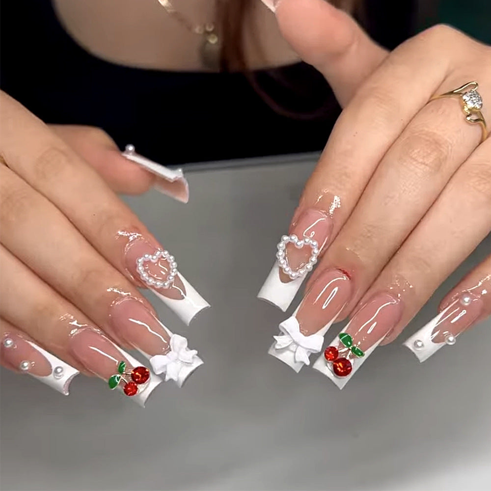 Dekorative 3D Nagelkunst Verlängerungen Brehn