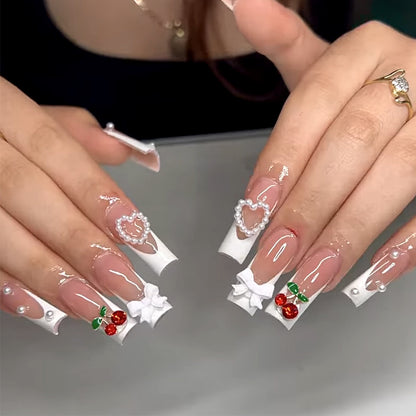 Dekorative 3D Nagelkunst Verlängerungen Brehn