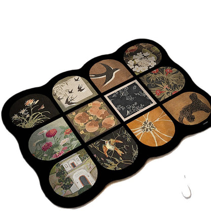 Vintage-inspiriertes dekoratives Teppich