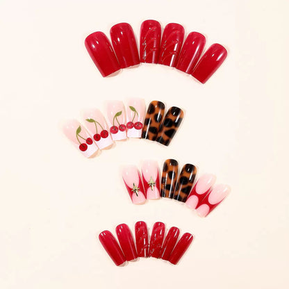 Künstlerisches Kirschblüten Nagelkunst Set Brehn