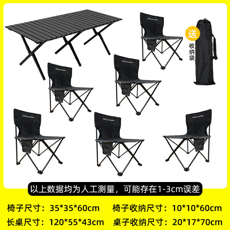 Faltbare Campingstühle Set Brehn