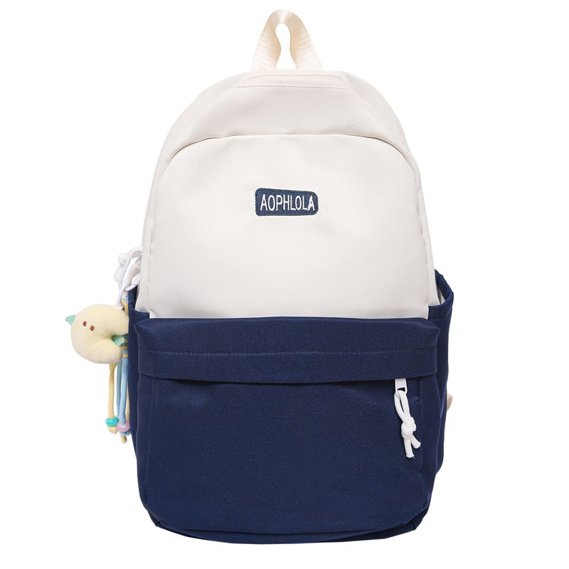 Lässiger Mehrfachfach-Schulrucksack Brehn