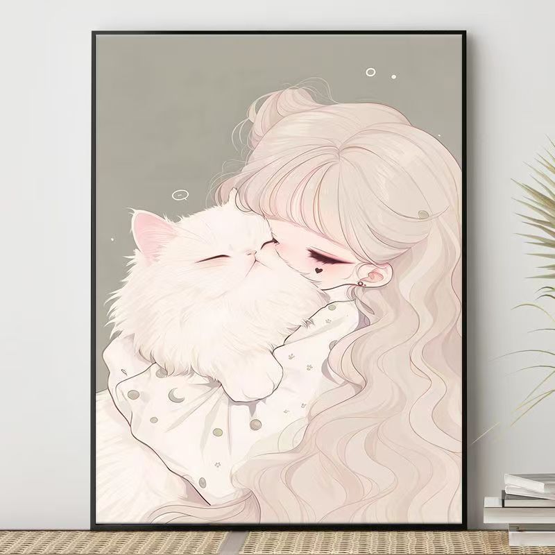Niedliche Charakterillustration Leinwandkunst Brehn