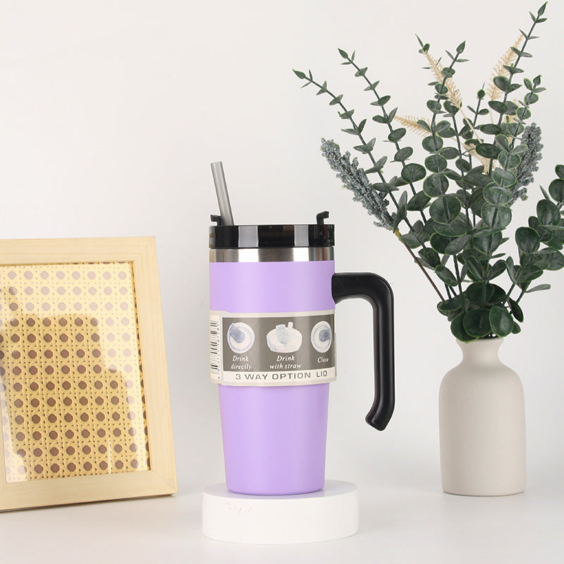 Unisex Thermobecher mit 3-in-1-Trinkoptionen Brehn
