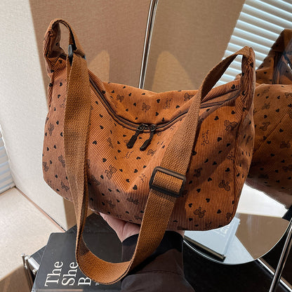 Lässige Blumenmuster Hobo Tasche