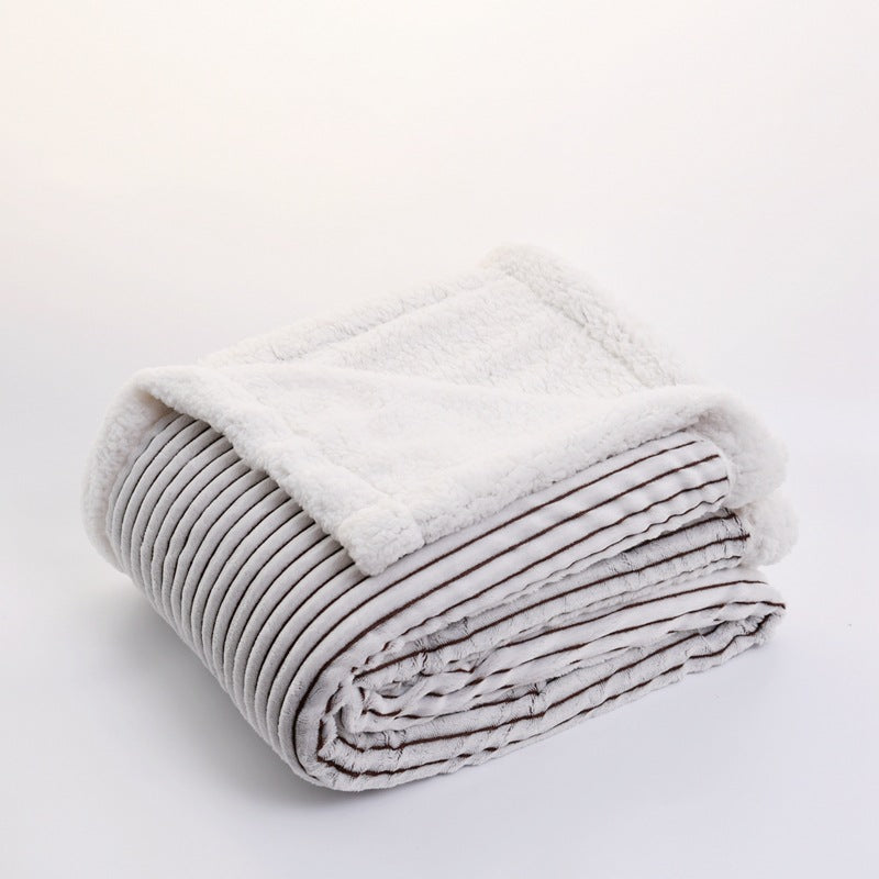 Damen luxuriöse und weiche Kuscheldecke mit samtiger Oberfläche Brehn