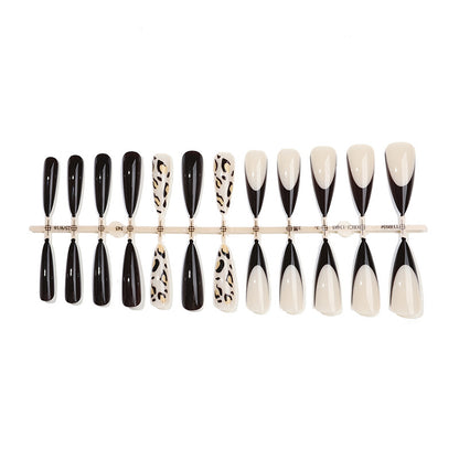 Elegante Stiletto Drucknagel Set Brehn