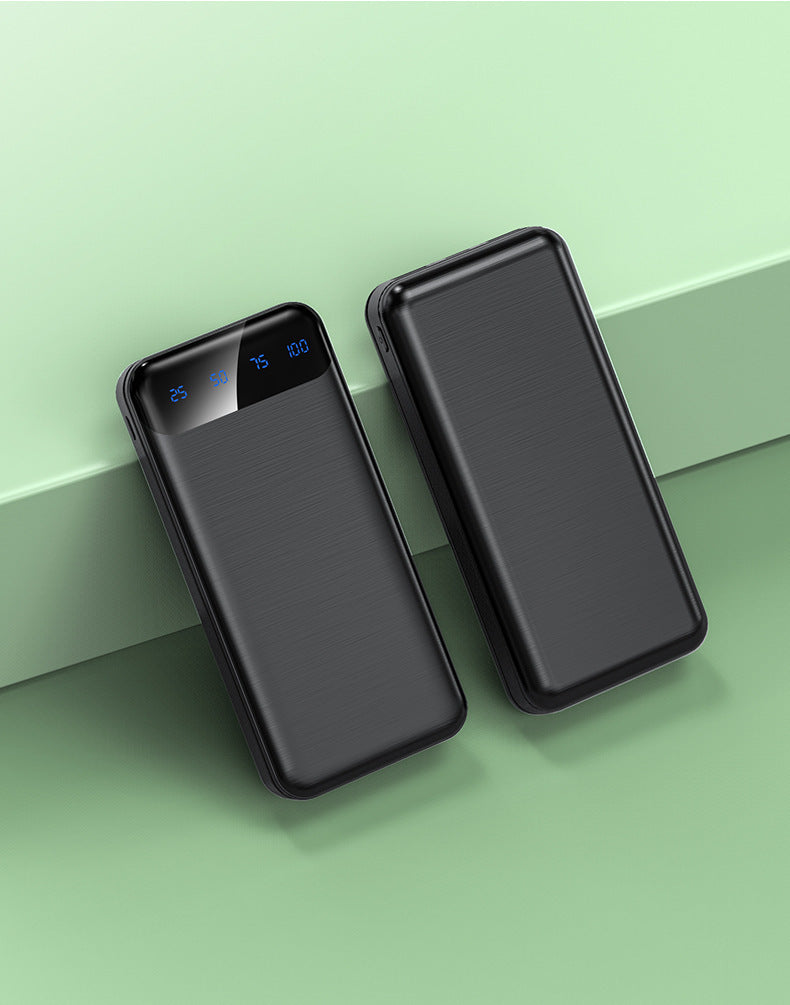 Hochleistungs-Powerbank mit intelligentem Ladekonzept und digitalem Display Brehn