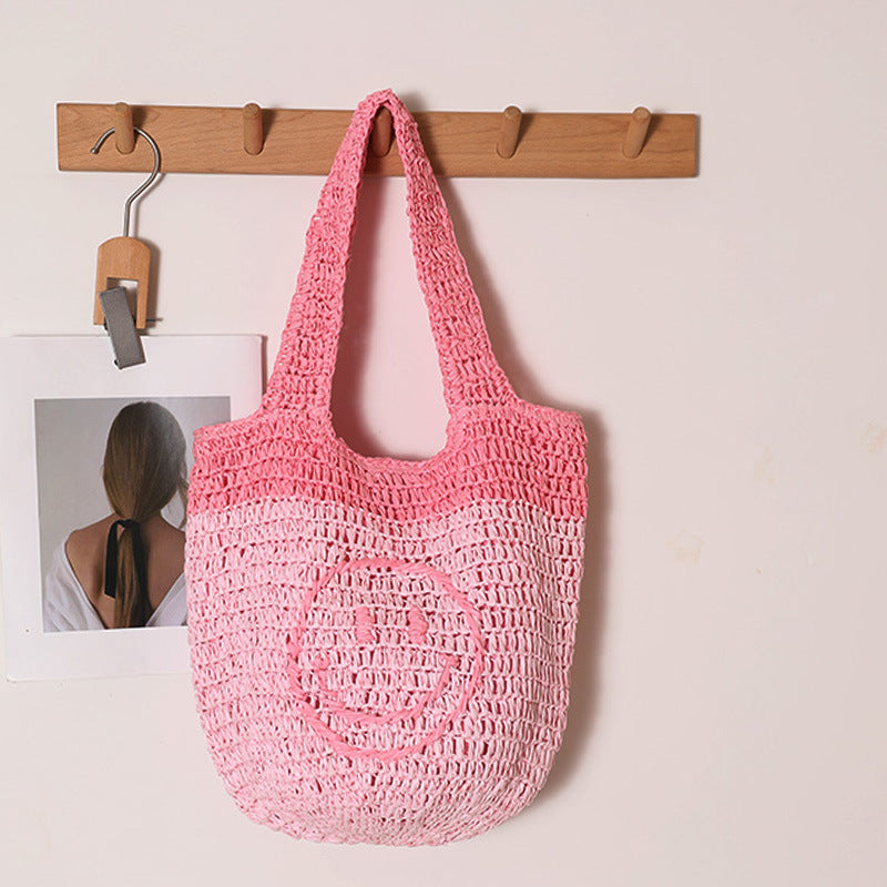Handgeknüpfte Einkaufstasche mit Lässigem Design Brehn