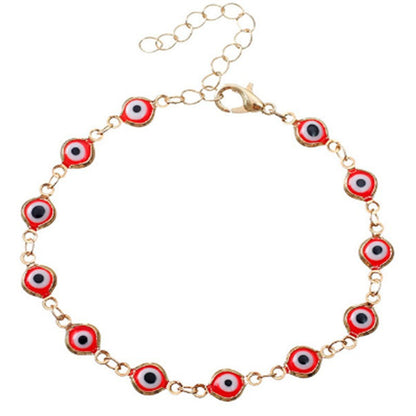Dekorativer böser Blick Charme Armband Brehn