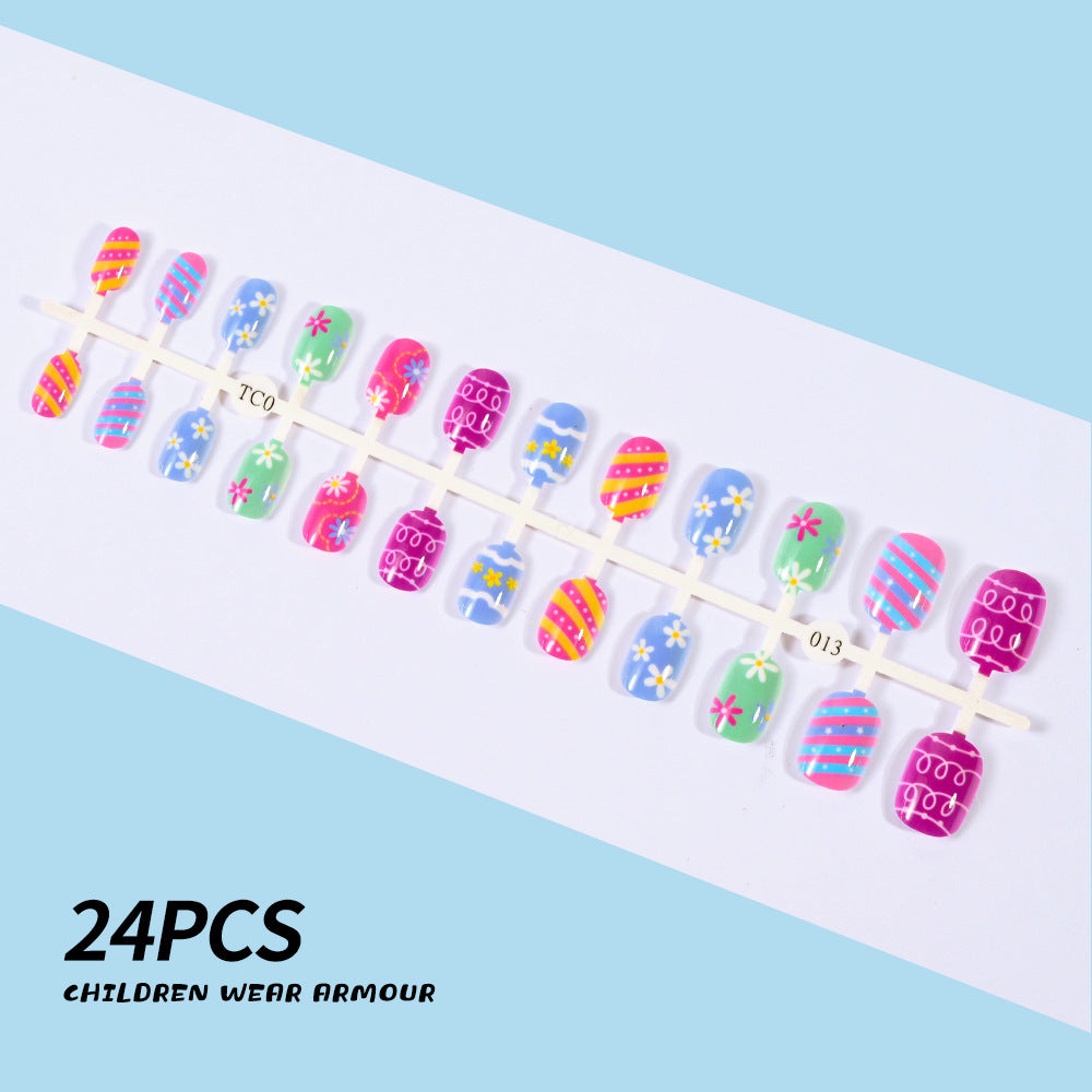 Kinder Spaß-Themen Druck-Nagel Set Brehn